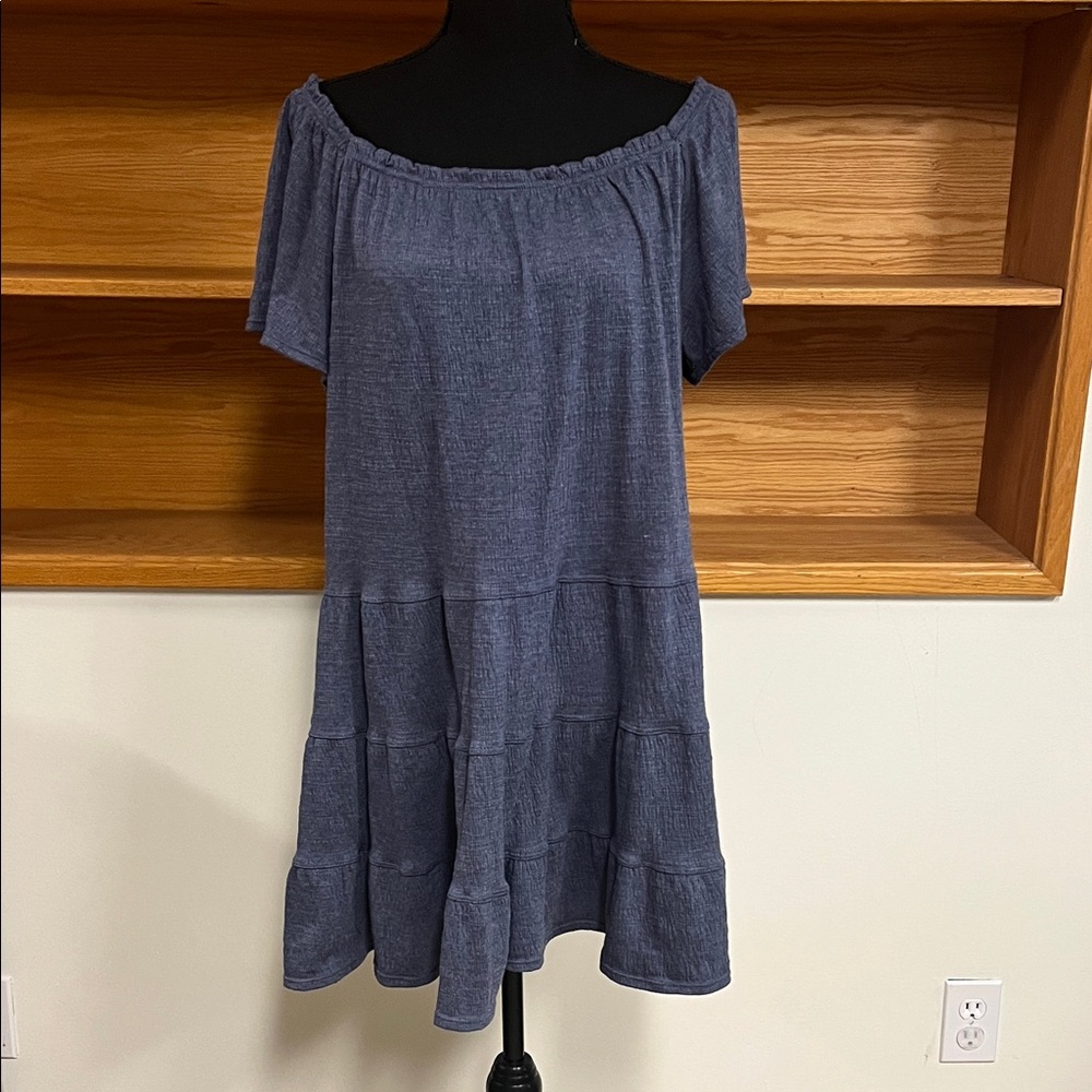 🍀6/$20 Max Studio Navy Knit dress